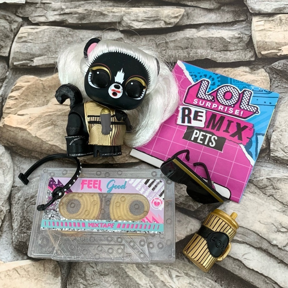 Solo Skunk RM-017 LOL Surprise Remix Crew Fancy Pets Doll Accessories New Toy